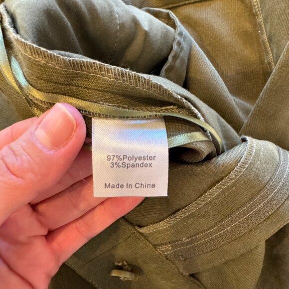 Tuckernuck Dark Green Ankle Pants - Picture 5 of 7